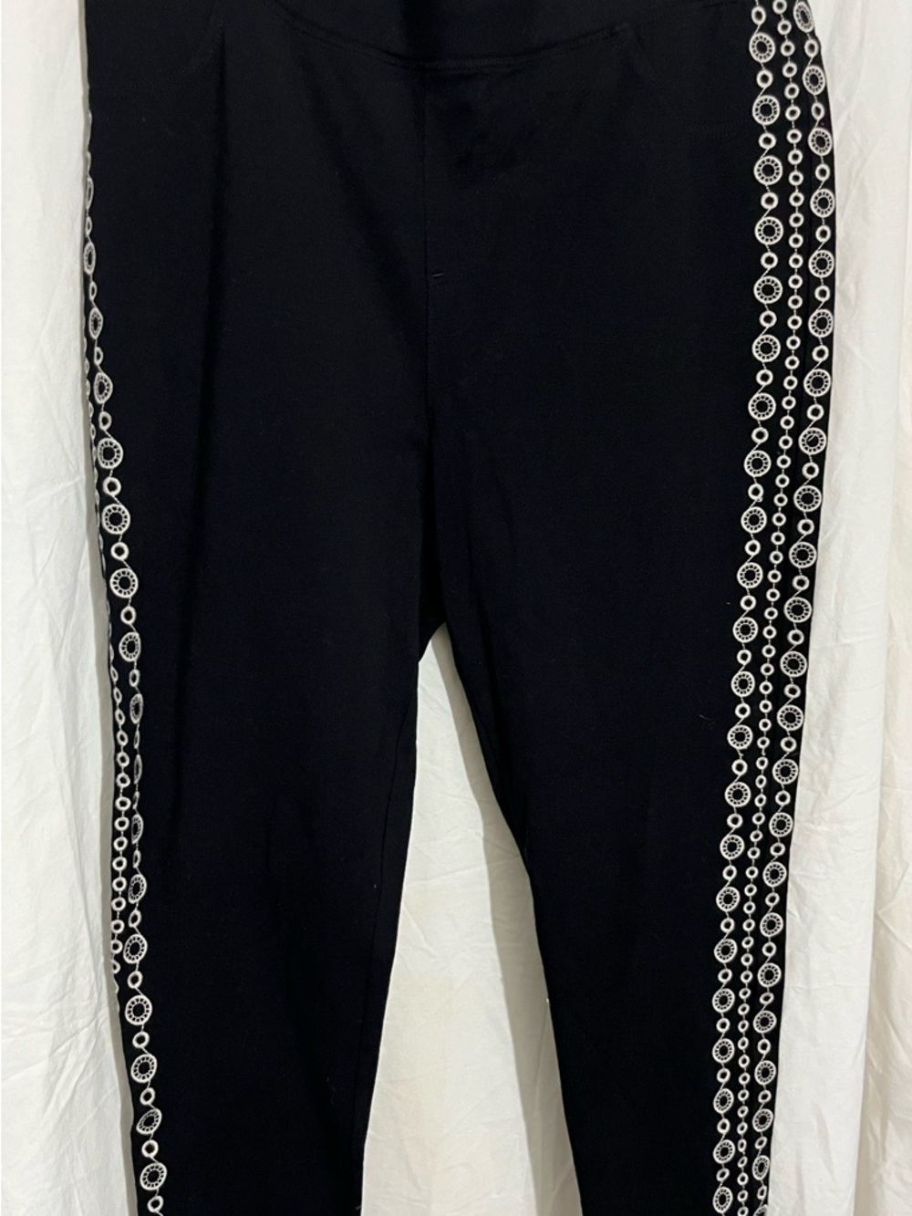 Style & Co. Black Crewneck Tee